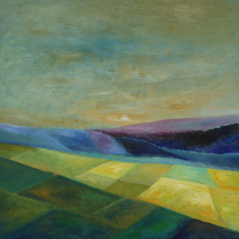 Lichtfelder 2021  Ol auf Leinwand  cm x cm