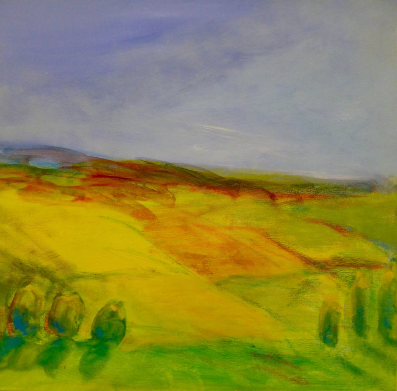 o.t.026  oel auf leinwand  50 cm x 50 cm  