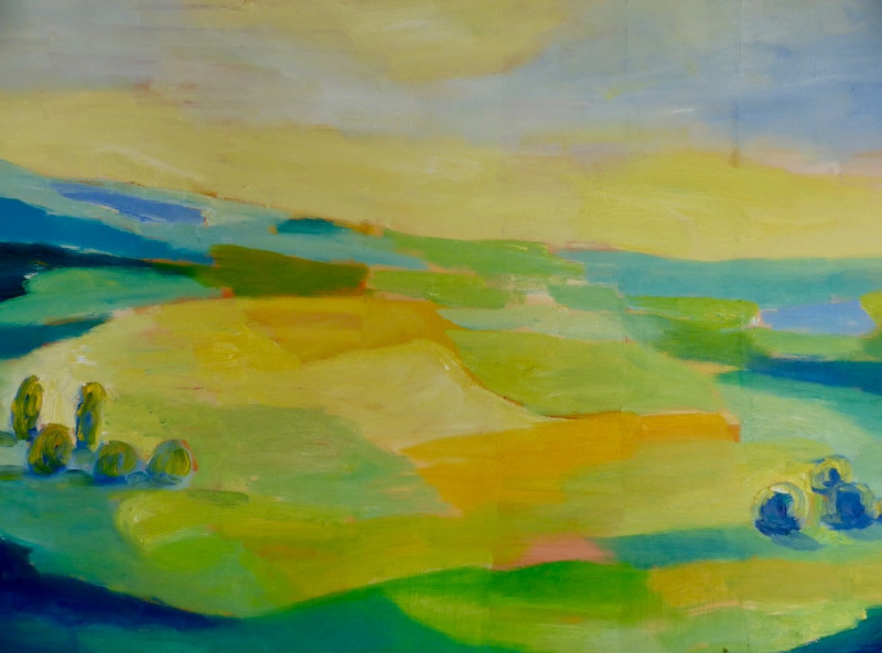 o.t.026  oel auf leinwand  60 cm x 80 cm  