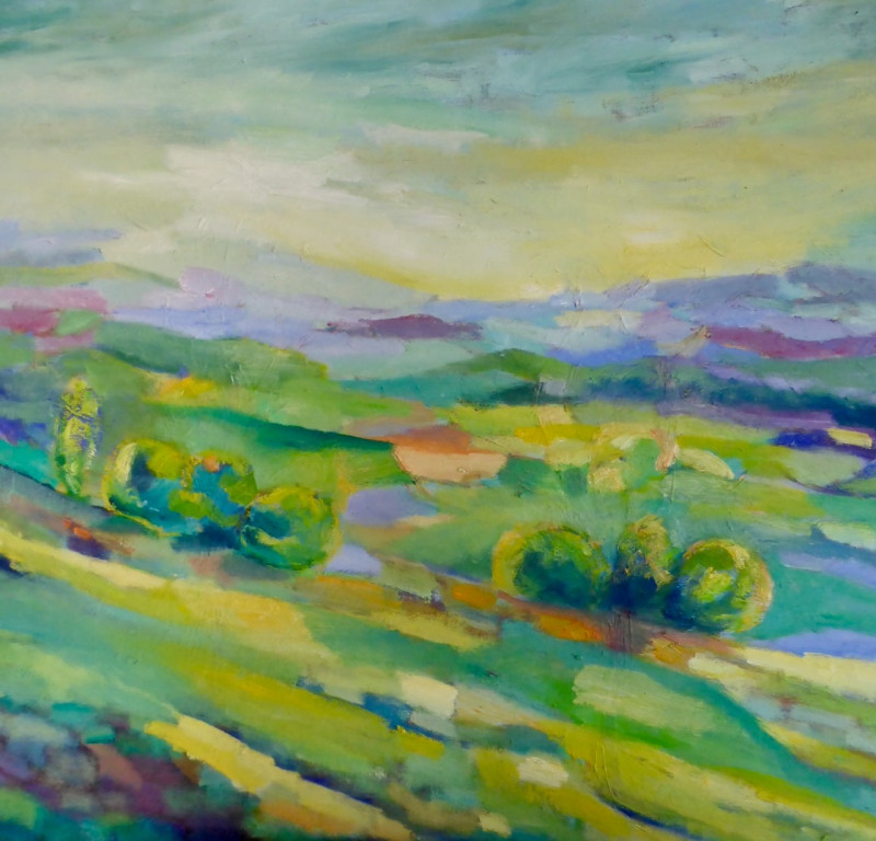 o.t. 2026  oel auf leinwand  80 cm x 80 cm  