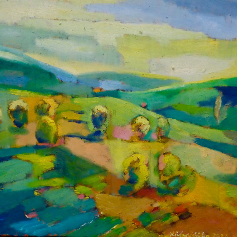 o.t. 2026  oel auf leinwand  60 cm x 60 cm  